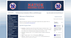 Desktop Screenshot of naticksoccer.org